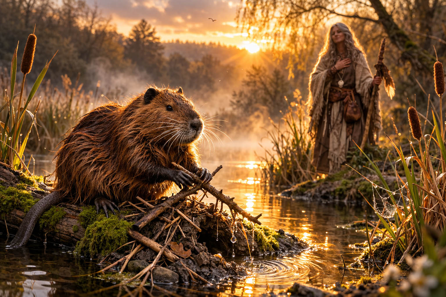 ragondin signification spirituelle aigle blanc rencontre zones humides jura animal totem