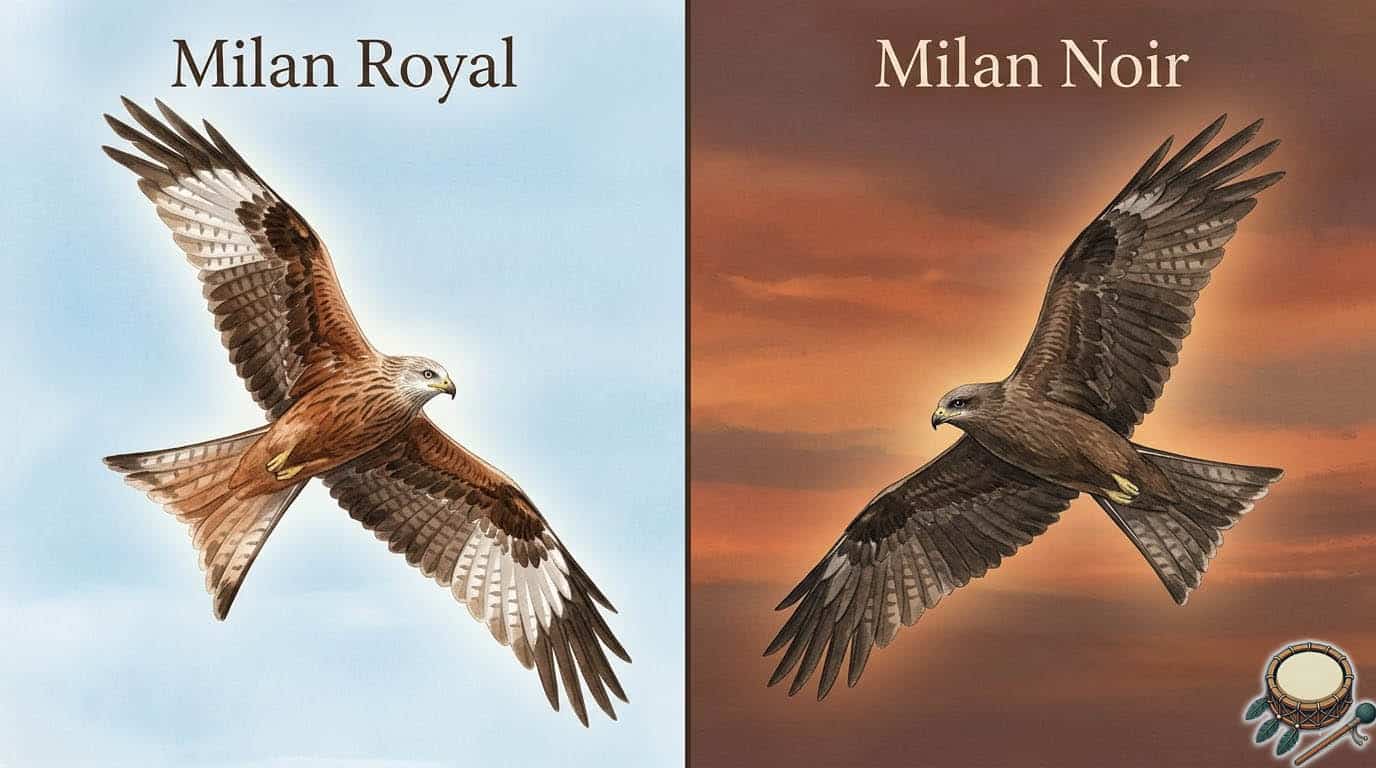 Milan royal vs Milan noir Milan royal vs Milan noir