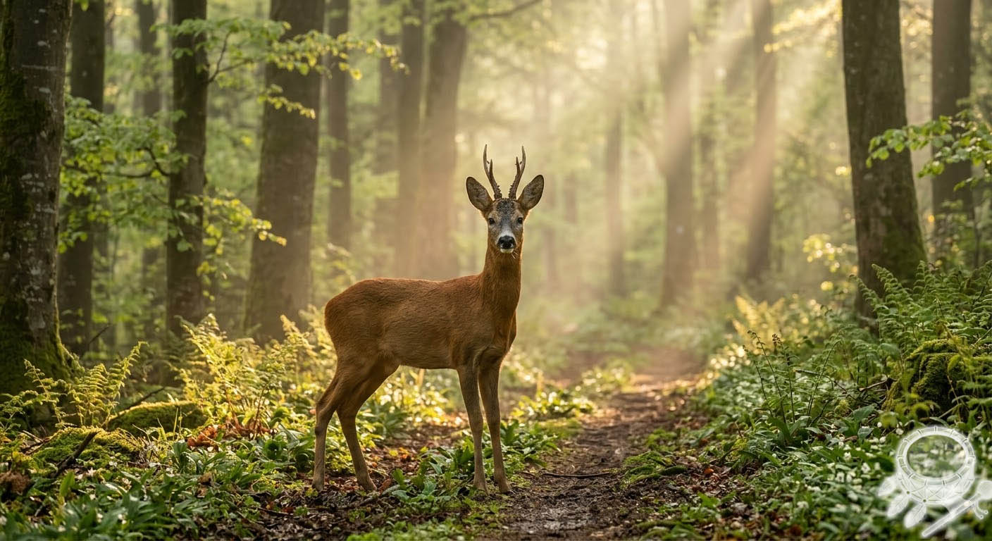 chevreuil signification spirituelle aigle blanc rencontre forêt vosges