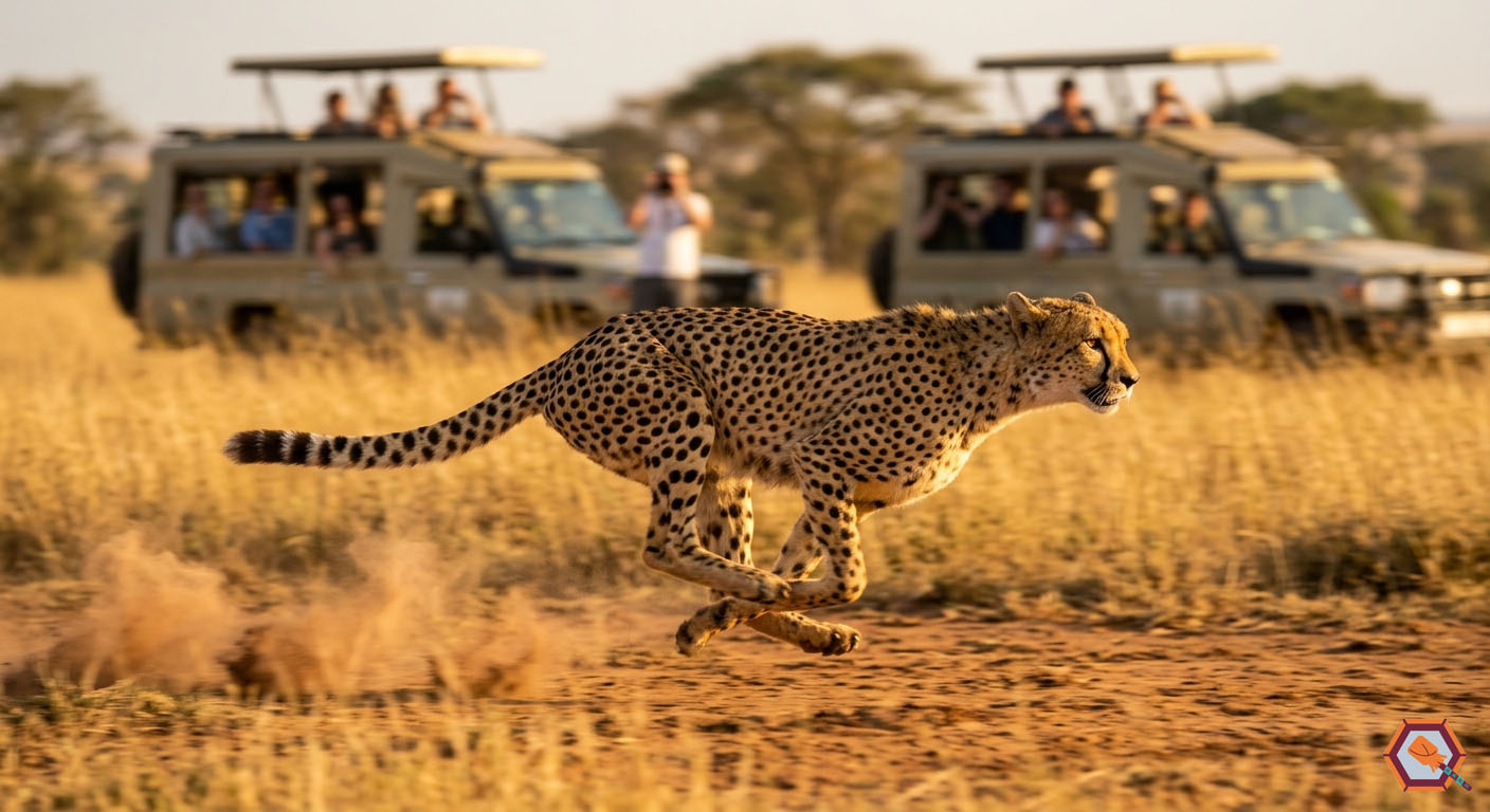 guépard vitesse signification spirituelle aigle blanc rencontre kenya masai mara