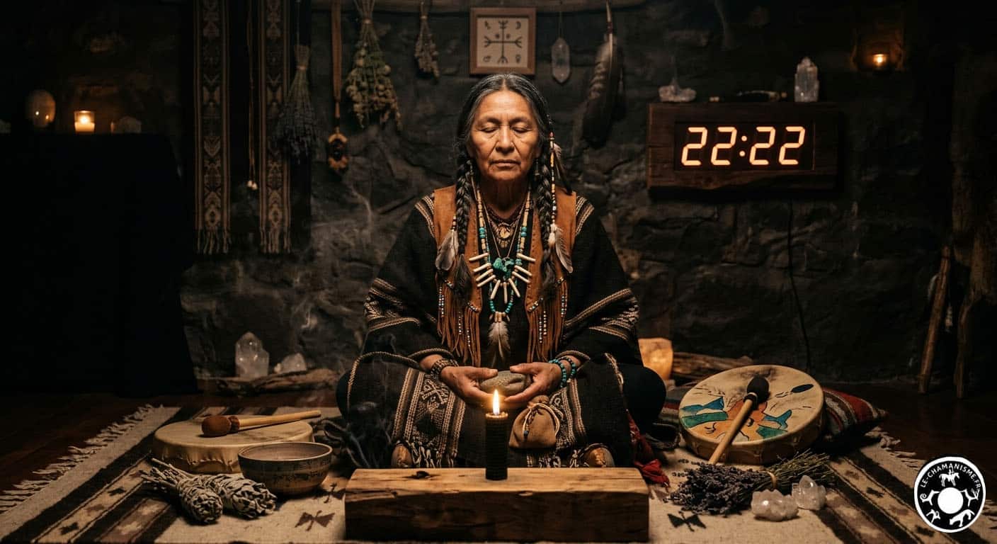 22h22 meditation rituel nuit manifestation chamanique pratique